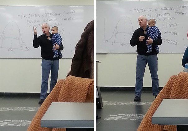 profesor y bebe 2