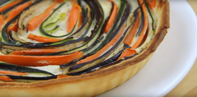 Aprende a hacer esta deliciosa espiral de verduras y triunfa como cocinero