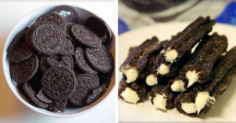 Aprende a hacer churros con galletas Oreo y desmáyate de felicidad