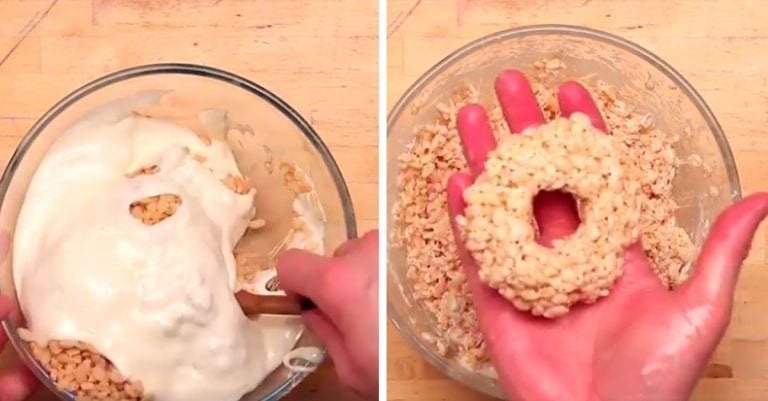 Mezcla tres ingredientes y acaba reinventando el clásico donut, ¡delicioso!