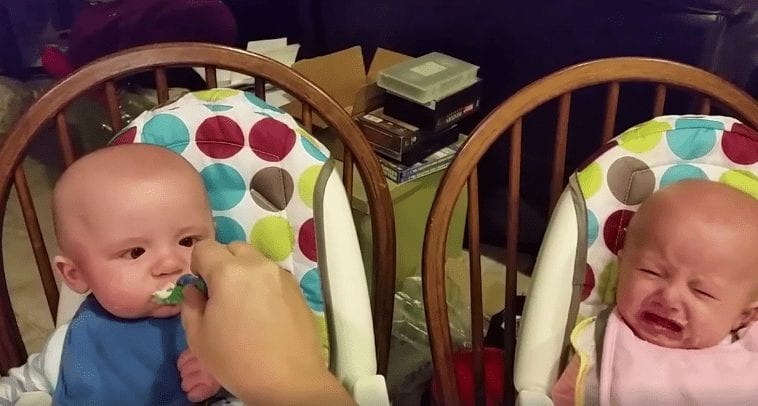 Estos hermanos se quieren mucho… excepto a la hora de comer