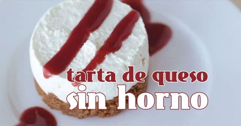 Fabulosa tarta de queso sin necesidad de usar horno