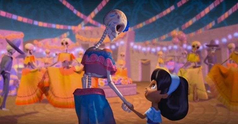 Este corto celebra el Día de los Muertos y demuestra cómo se puede convertir la pena en alegría