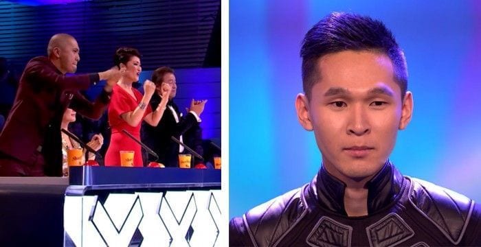 canion shijirbat hace una coreografia increible