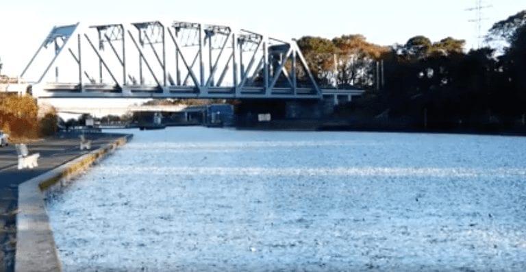 Lo que emerge de este río va a hacerte pensar en lo que le estamos haciendo a la naturaleza