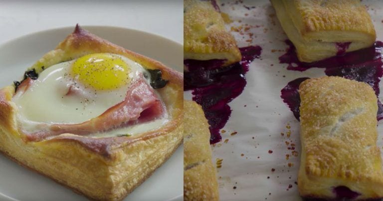 4 recetas con hojaldre que sólo tardarás unos minutos en preparar
