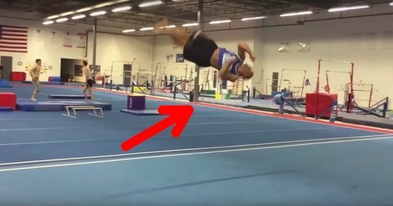 Mira las acrobacias de las que es capaz este hombre