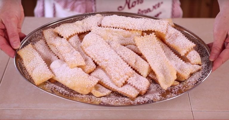 Sorprende con este sencillo dulce italiano típico del Carnaval