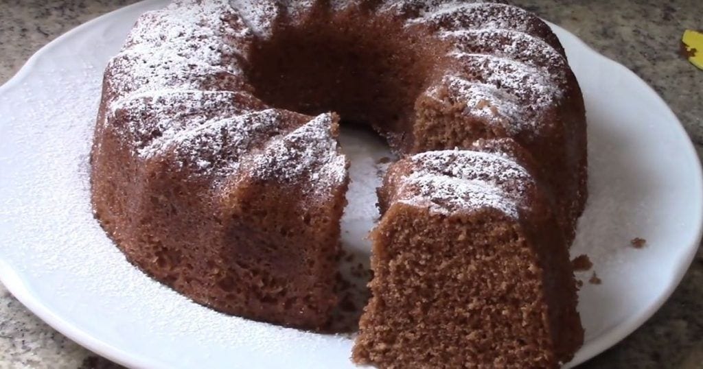 bizcocho de chocolate microondas