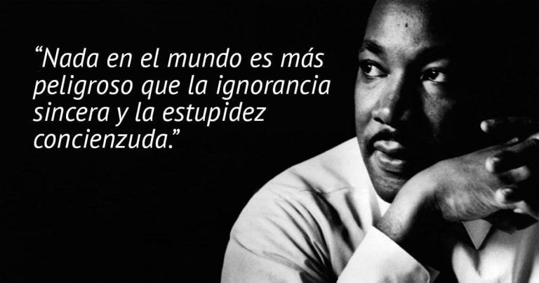 Martin Luther King, frases que no debemos olvidar