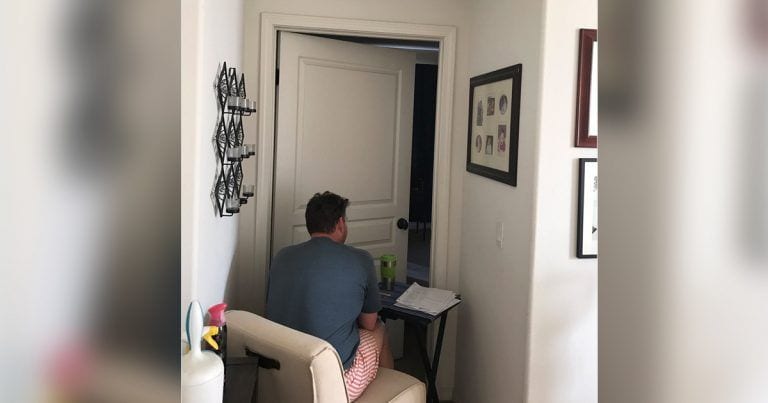 Una fotografía de su padre que nos emocionó a todos