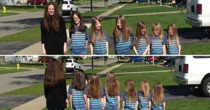 familia pelo donante