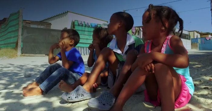 autobus peatonal destacada