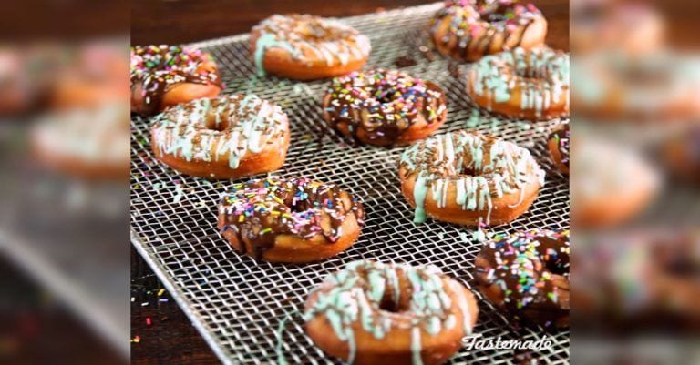 Te enseñamos a preparar estos apetecibles donuts en un abrir y cerrar de ojos