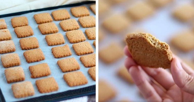 Preparar estas galletas de canela es fácil, no querrás merendar otra cosa