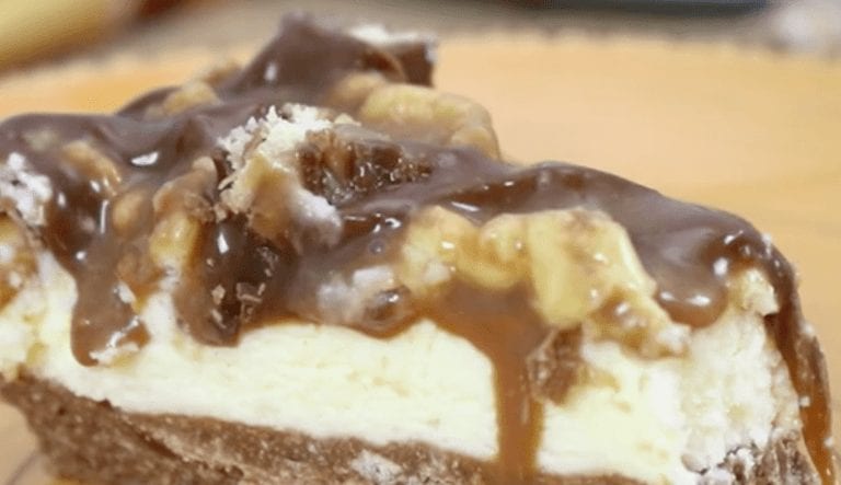 Tarta de queso con barritas twix o «el postre que hace llorar a la tarta de galletas»
