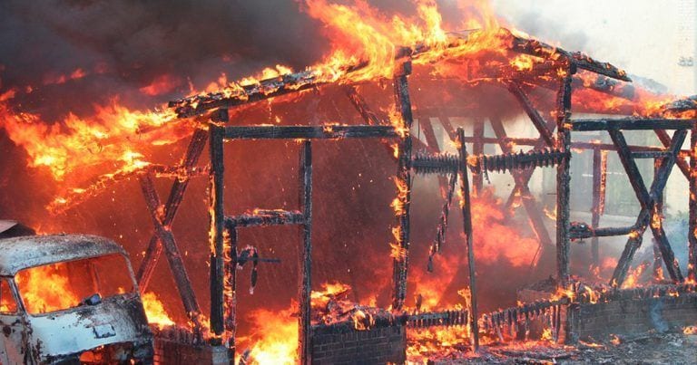 Un perro salva a una pareja de ancianos impedidos en el terrible fuego de Galicia