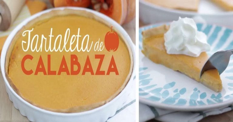 Te enseñamos a preparar esta deliciosa tarta de calabaza que gustará a todos