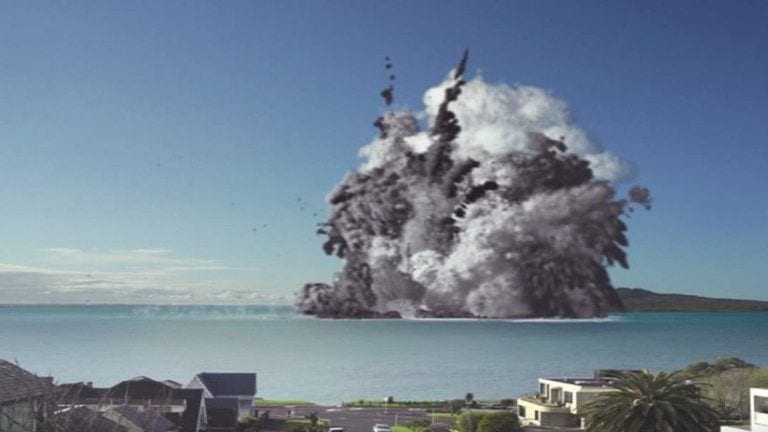 La erupción de un volcán  podría destruir a la ciudad más poblada de Nueva Zelanda