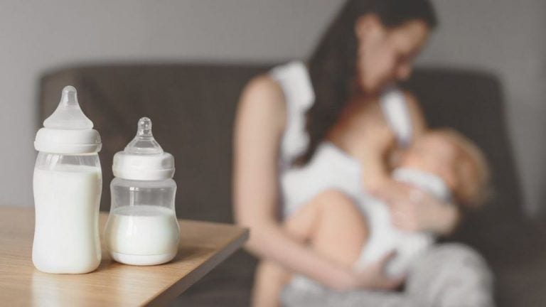 La importancia de la leche materna para el bebé